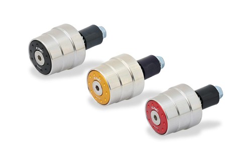 Cnc handlebar weights inox - handlebar,