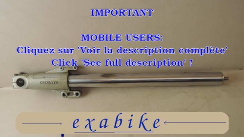 Left fork tube - fork,