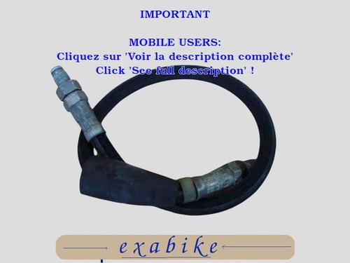 Brake hose for - for, 750