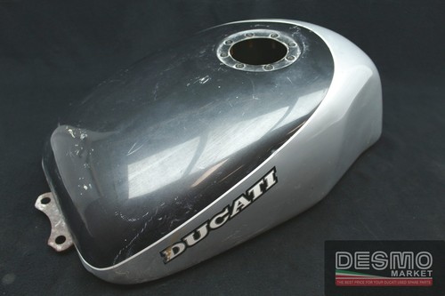 Grey black fuel tank - , ducati
