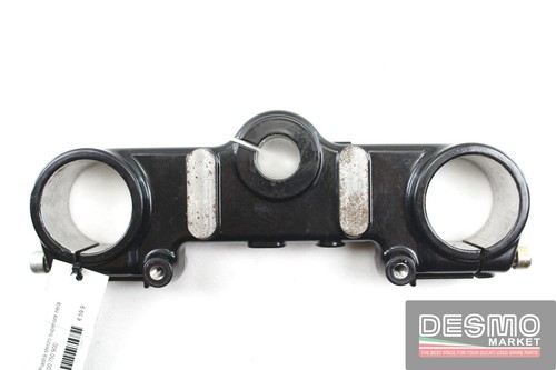 Black upper steering triple - black,