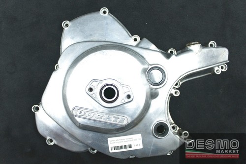 Polished alternator cover