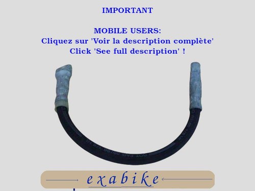 Brake hose for - hose,